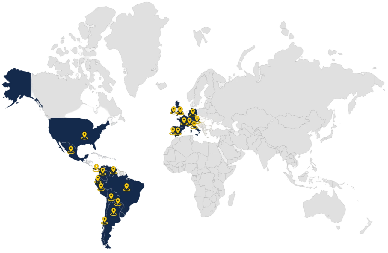 Locations Global aviation consulting services with operations across multiple strategic locations